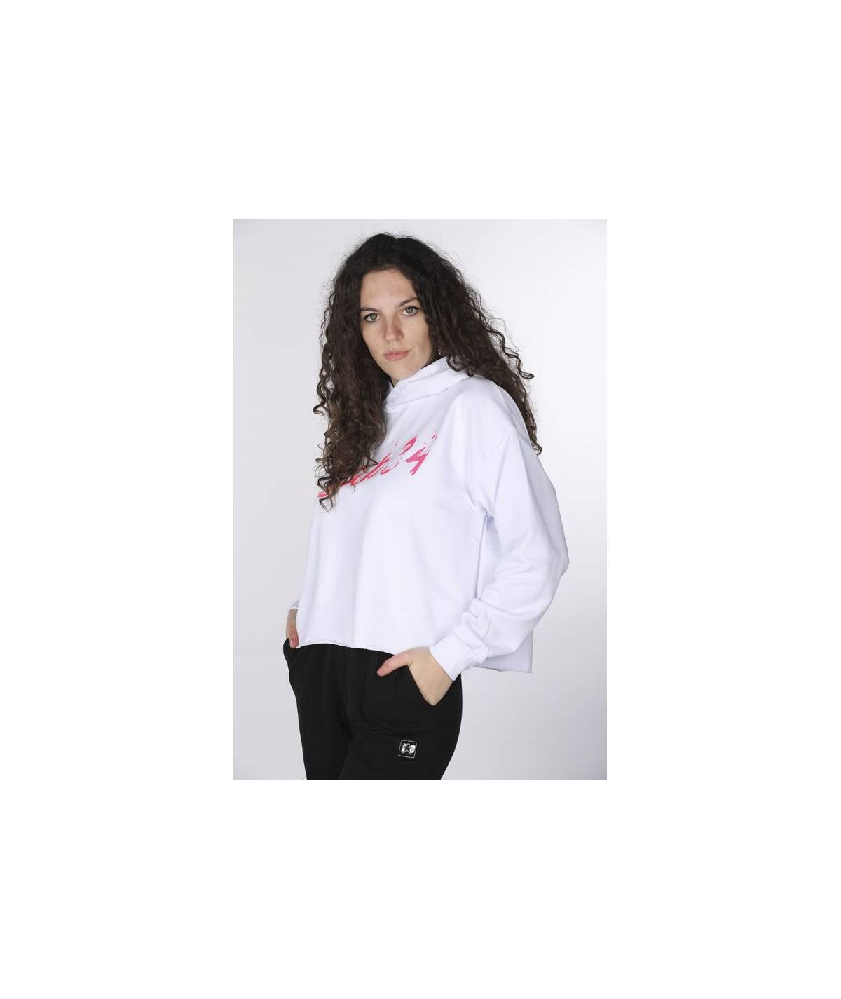 Lab84 CROP TOP CAPPUCCIO