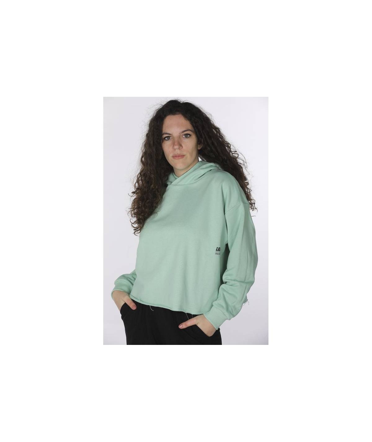 Lab84 CROP TOP CAPPUCCIO