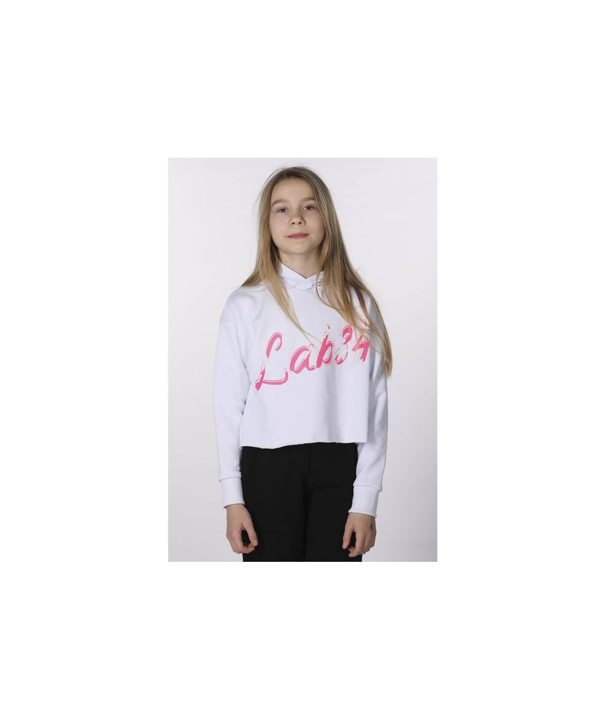 Lab84 CROP TOP CAPPUCCIO