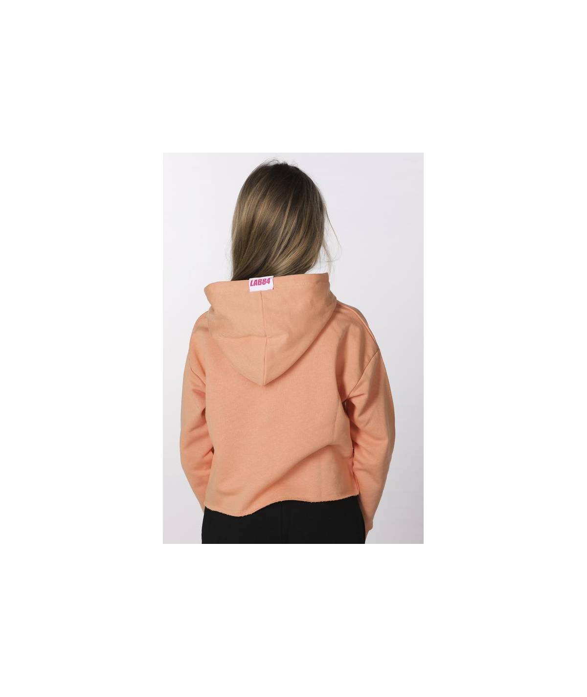 Lab84 CROP TOP CAPPUCCIO