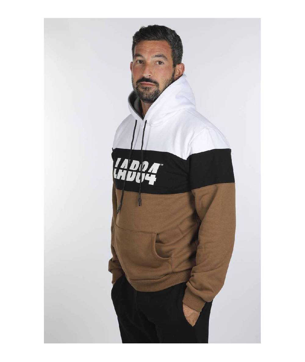 Lab84 FELPA C/CAPPUCCIO 3 COLORI