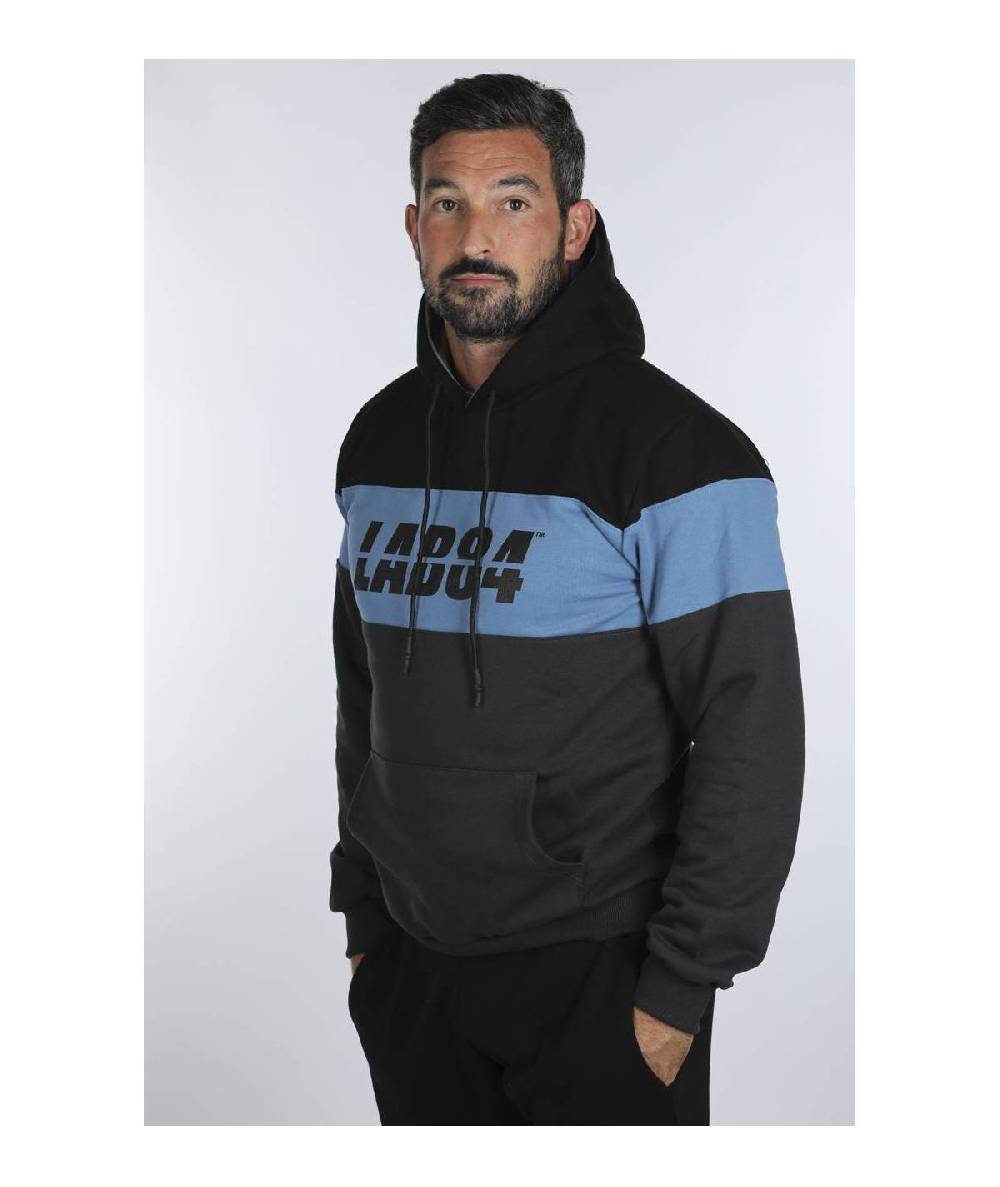 Lab84 FELPA C/CAPPUCCIO 3 COLORI