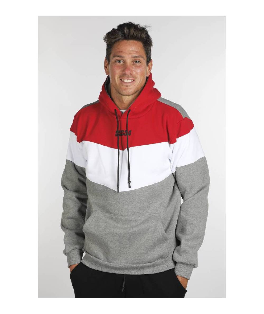 Lab84 FELPA C/CAPPUCCIO 3 COLORI