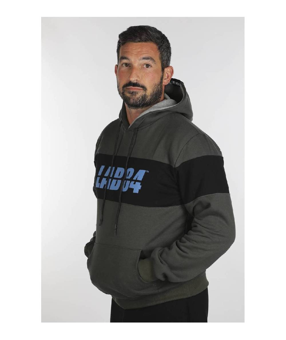 Lab84 FELPA C/CAPPUCCIO 3 COLORI