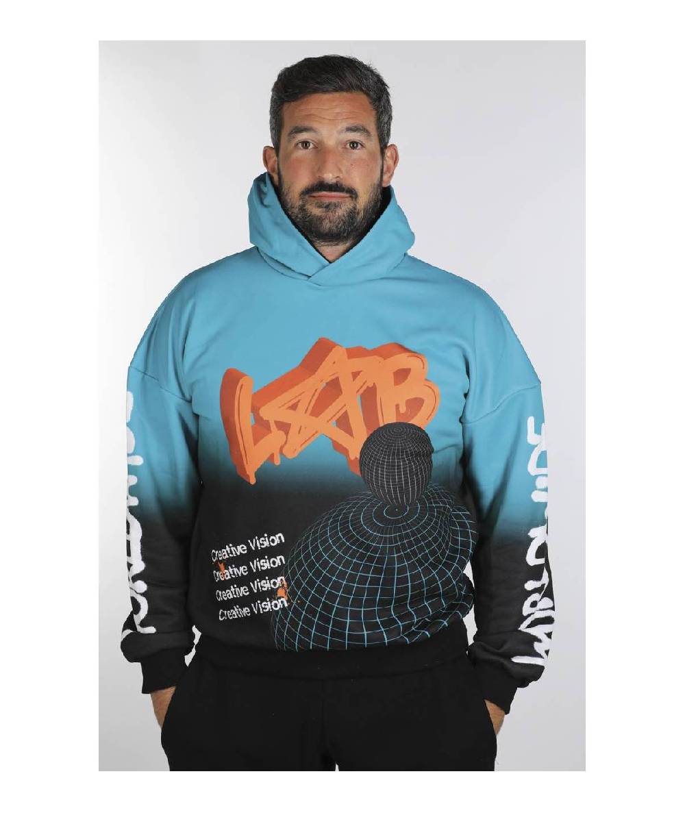 Lab84 FELPA C/CAPPUCCIO