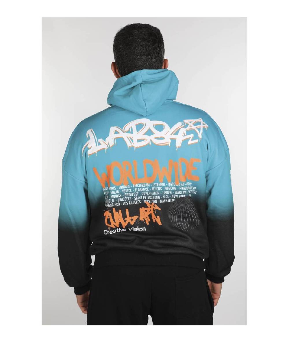 Lab84 FELPA C/CAPPUCCIO