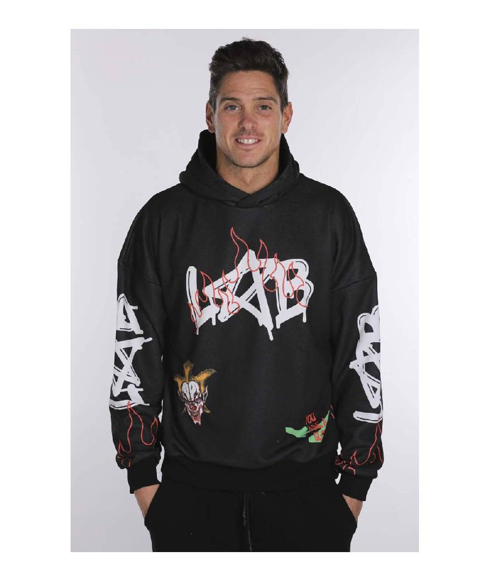 Lab84 FELPA C/CAPPUCCIO