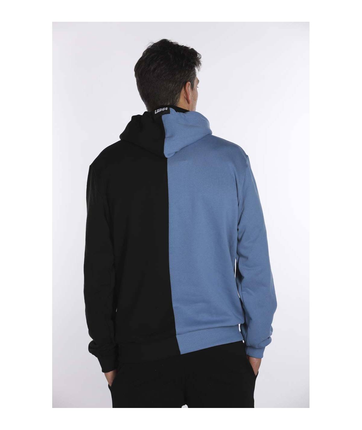 Lab84 FELPA C/CAPPUCCIO E ZIP