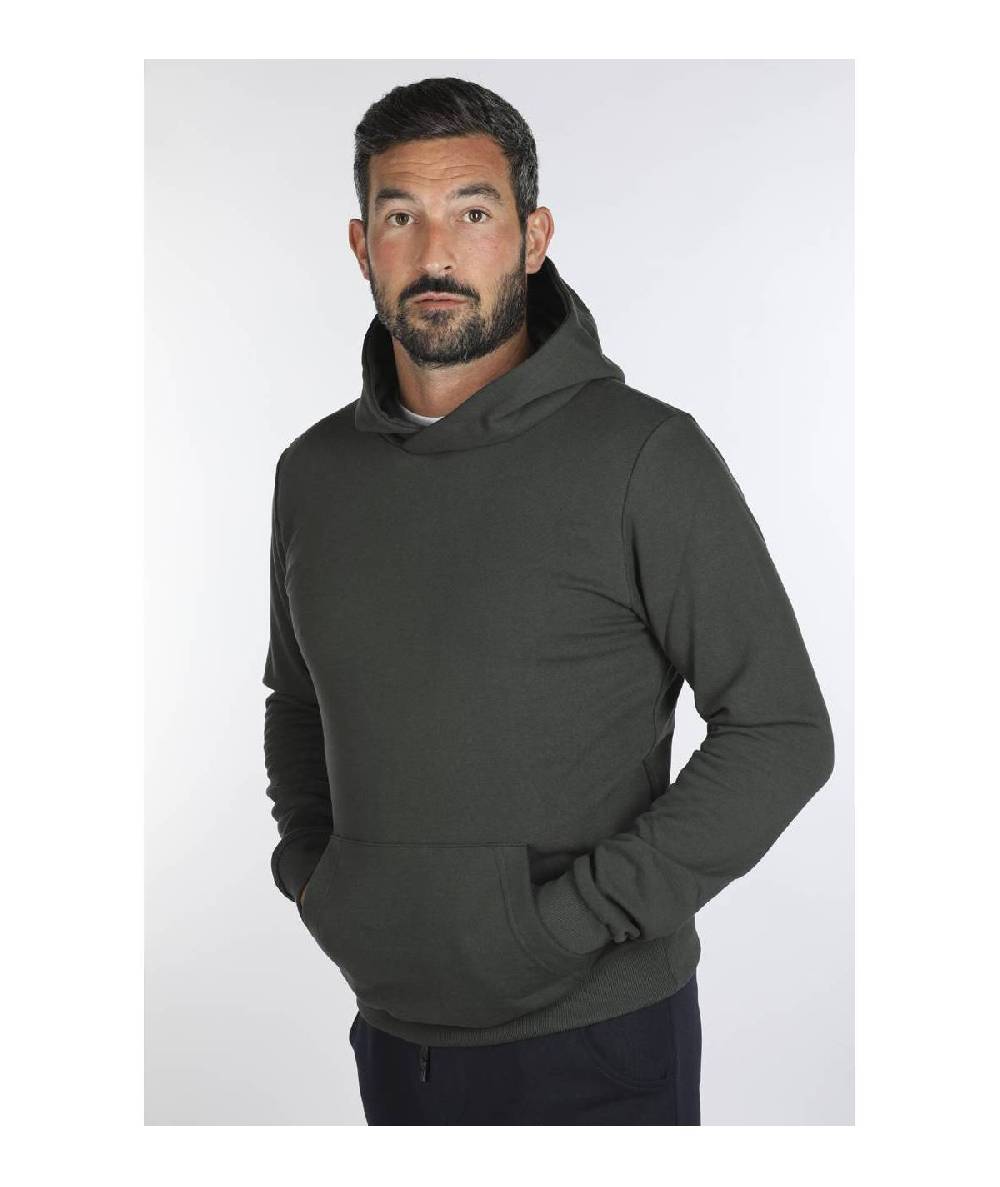 Lab84 FELPA CAPP.+MARSUPIO SPALLA T