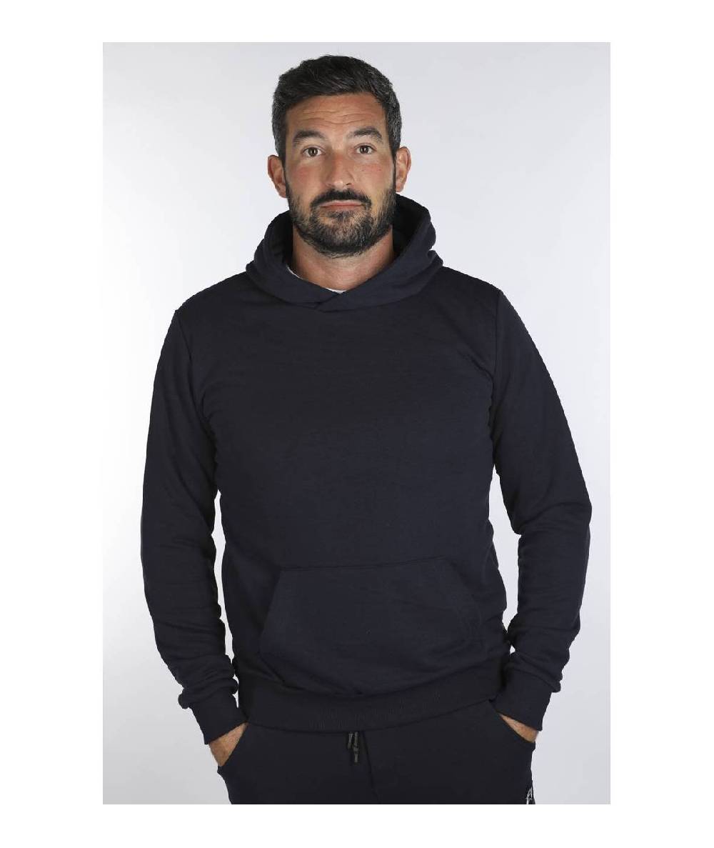 Lab84 FELPA CAPP.+MARSUPIO SPALLA T