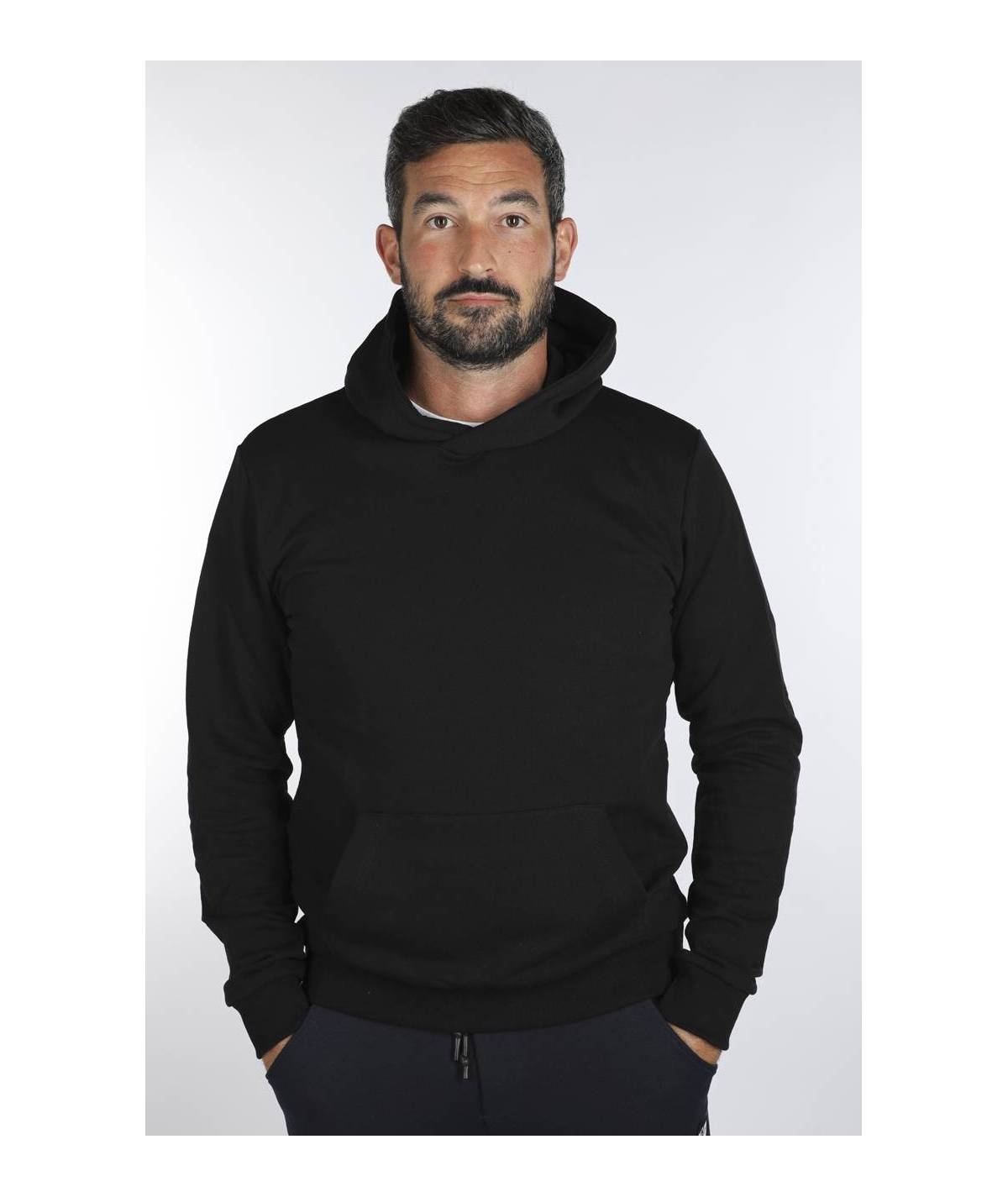 Lab84 FELPA CAPP.+MARSUPIO SPALLA T