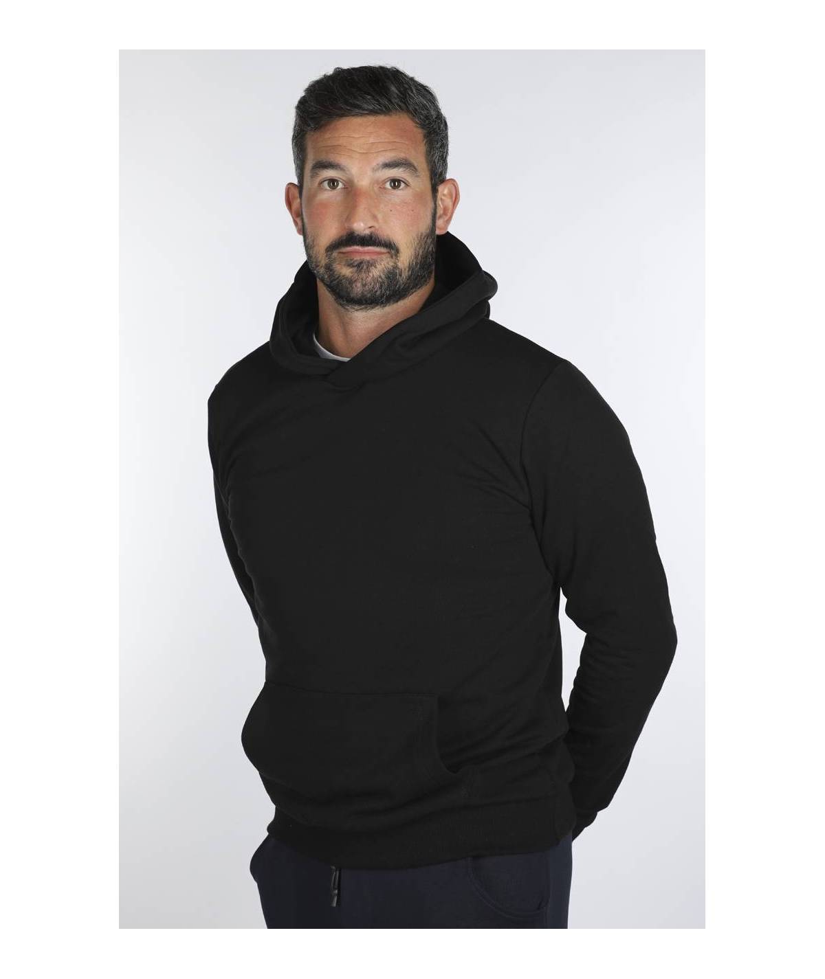 Lab84 FELPA CAPP.+MARSUPIO SPALLA T