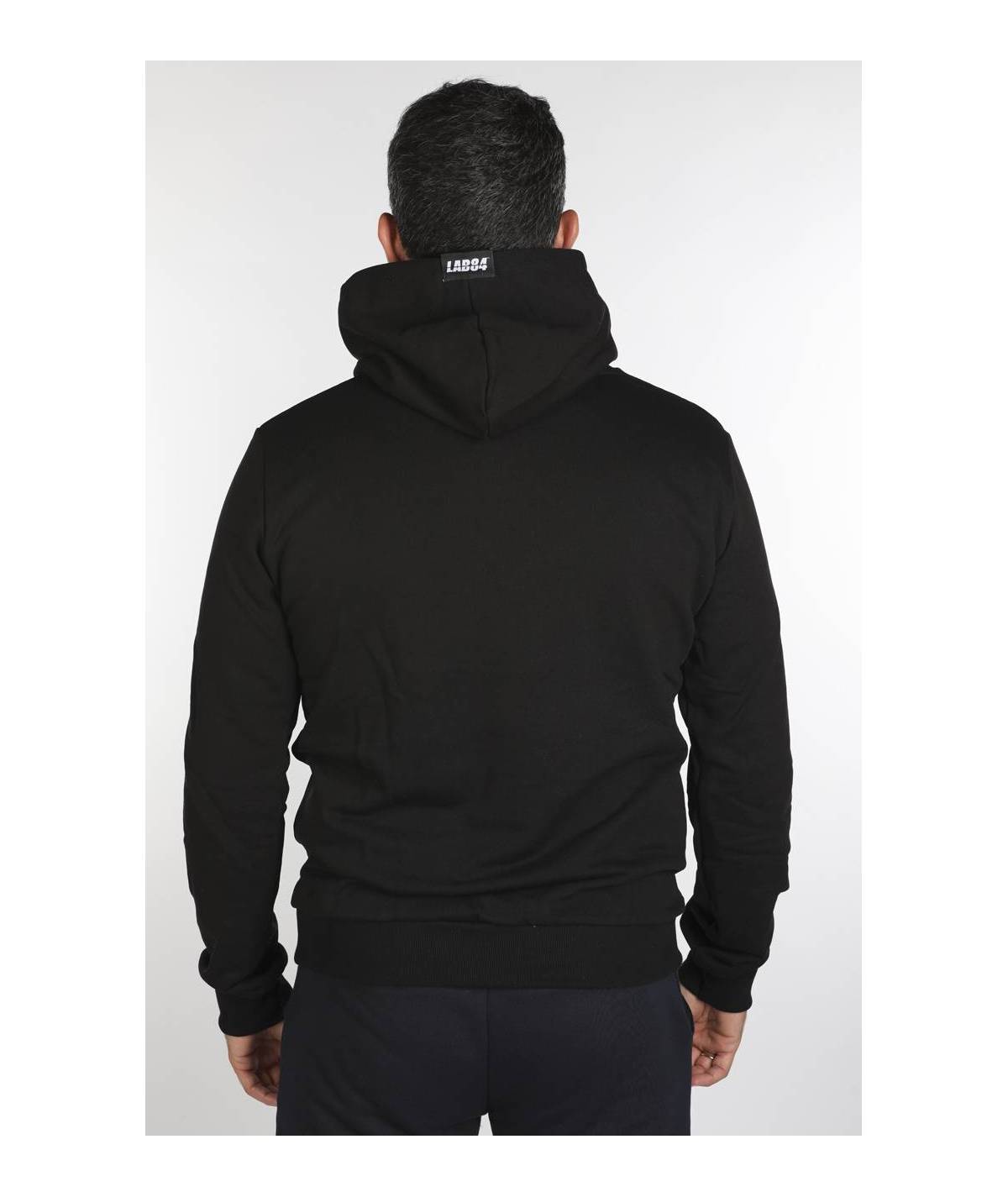 Lab84 FELPA CAPP.+MARSUPIO SPALLA T