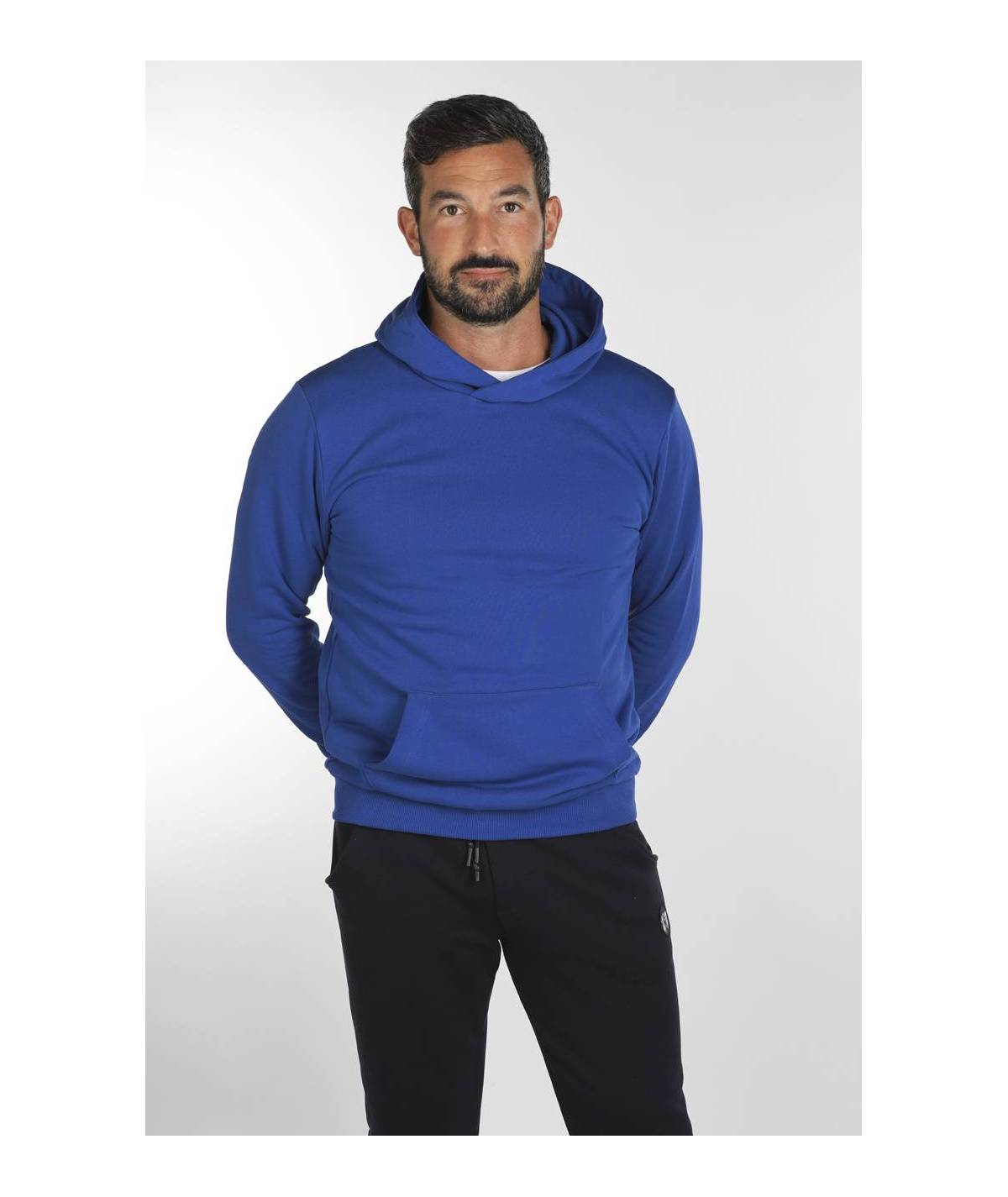 Lab84 FELPA CAPP.+MARSUPIO SPALLA T