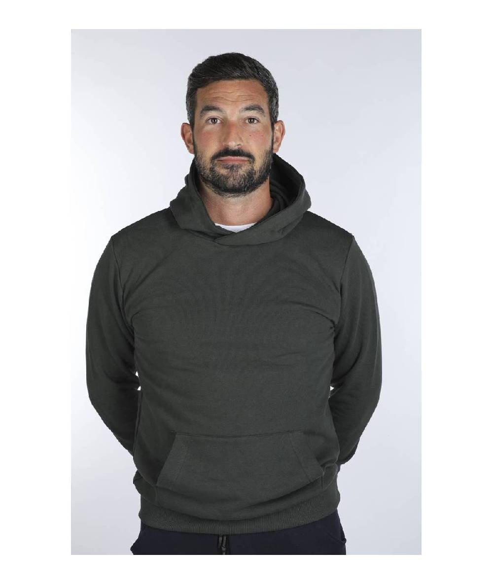 Lab84 FELPA CAPP.+MARSUPIO SPALLA T