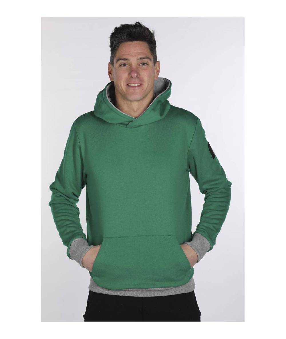 Lab84 FELPA CAPPUCCIO BICOLOR