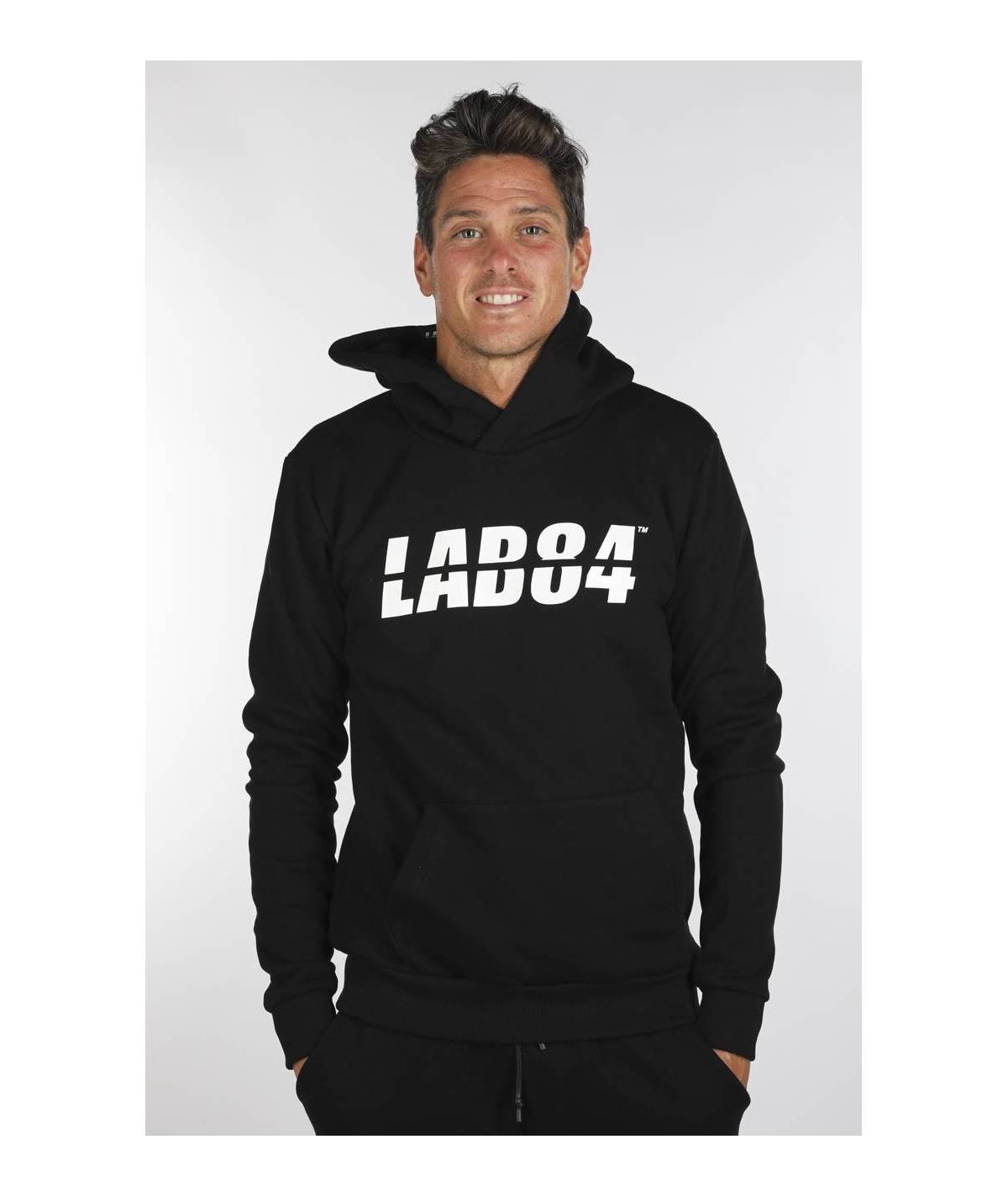 Lab84 FELPA CAPPUCCIO MARSUPIO IMPACT