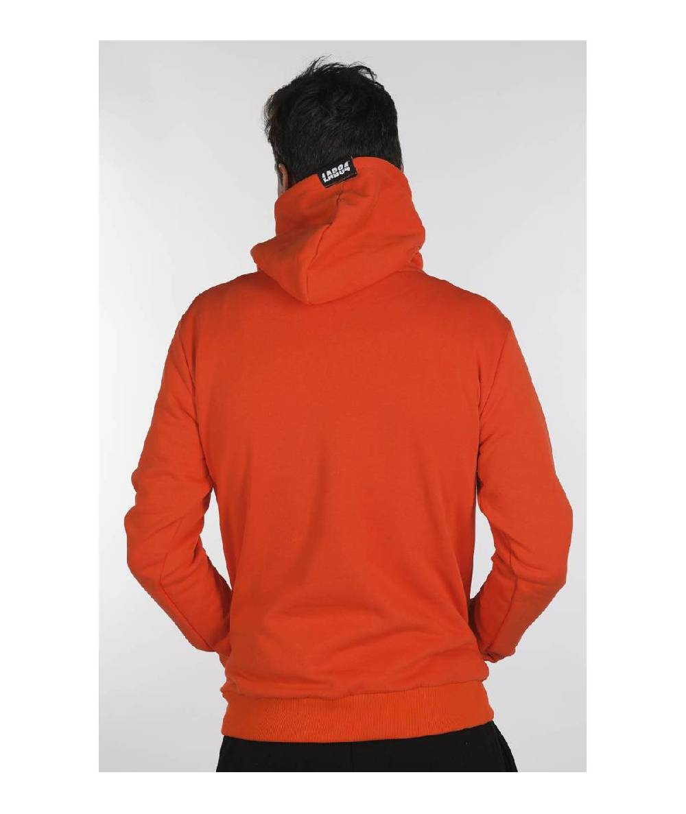 Lab84 FELPA CAPPUCCIO MARSUPIO STAR