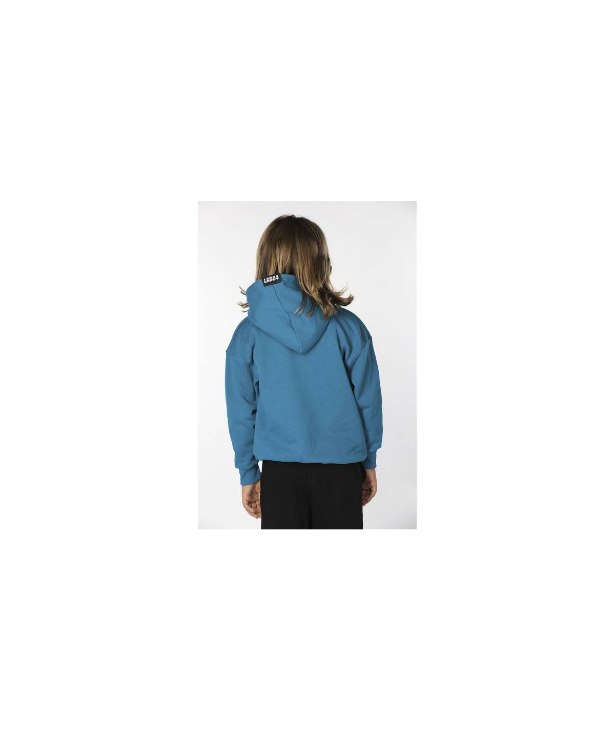 Lab84 FELPA CAPPUCCIO OVER