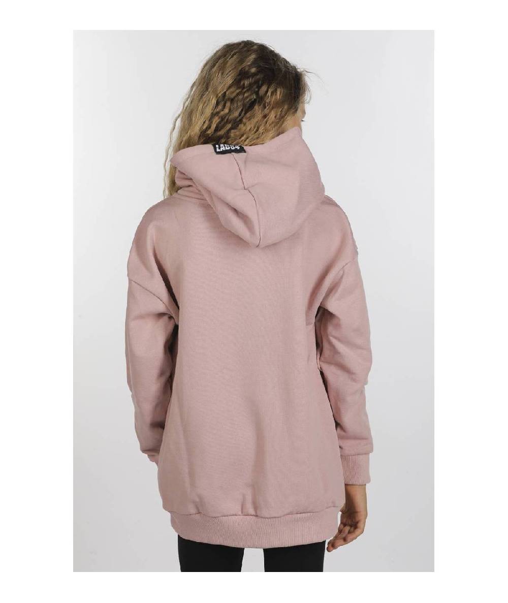 Lab84 FELPA CAPPUCCIO OVER