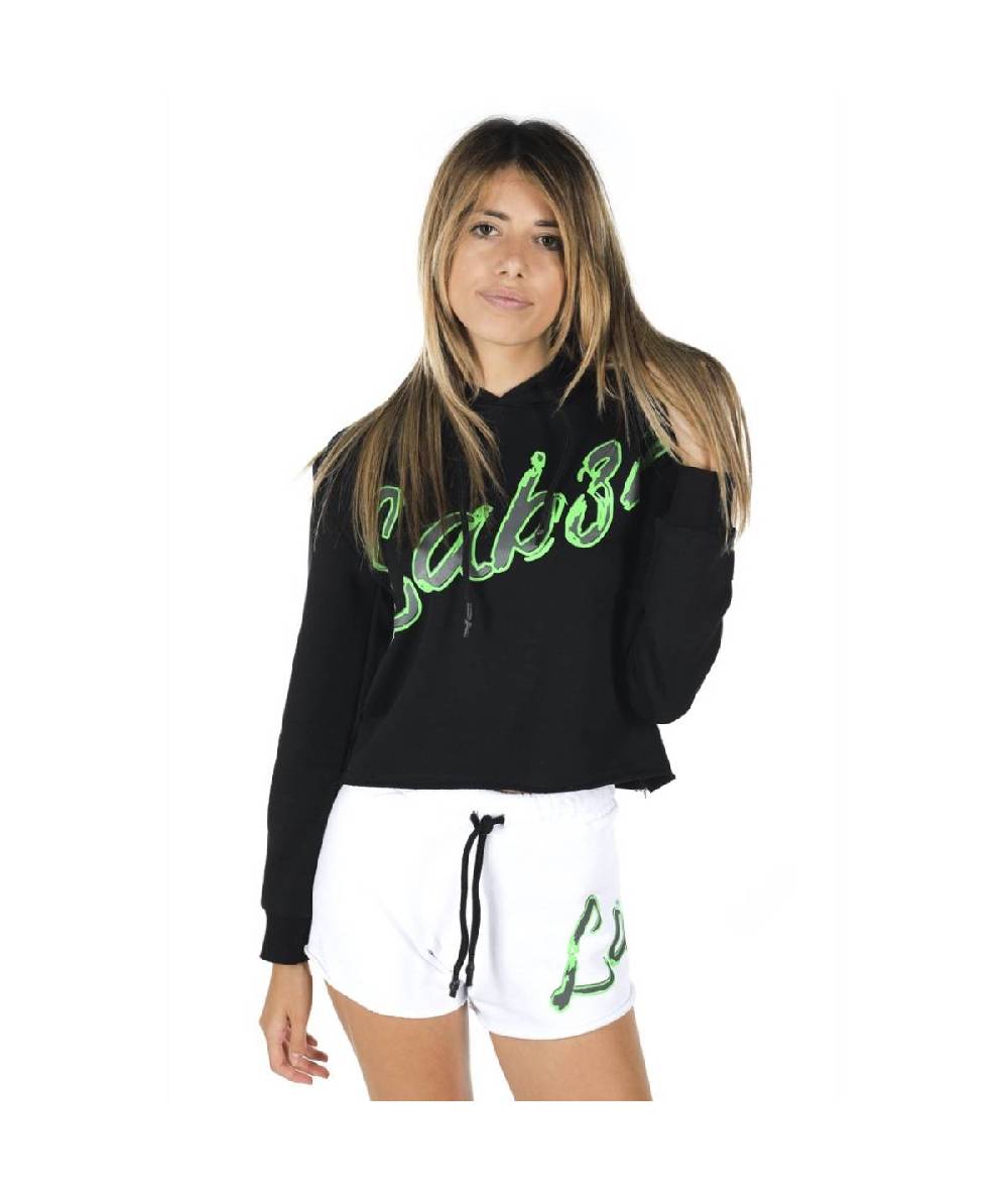 Lab84 FELPA CROP TOP CAPP