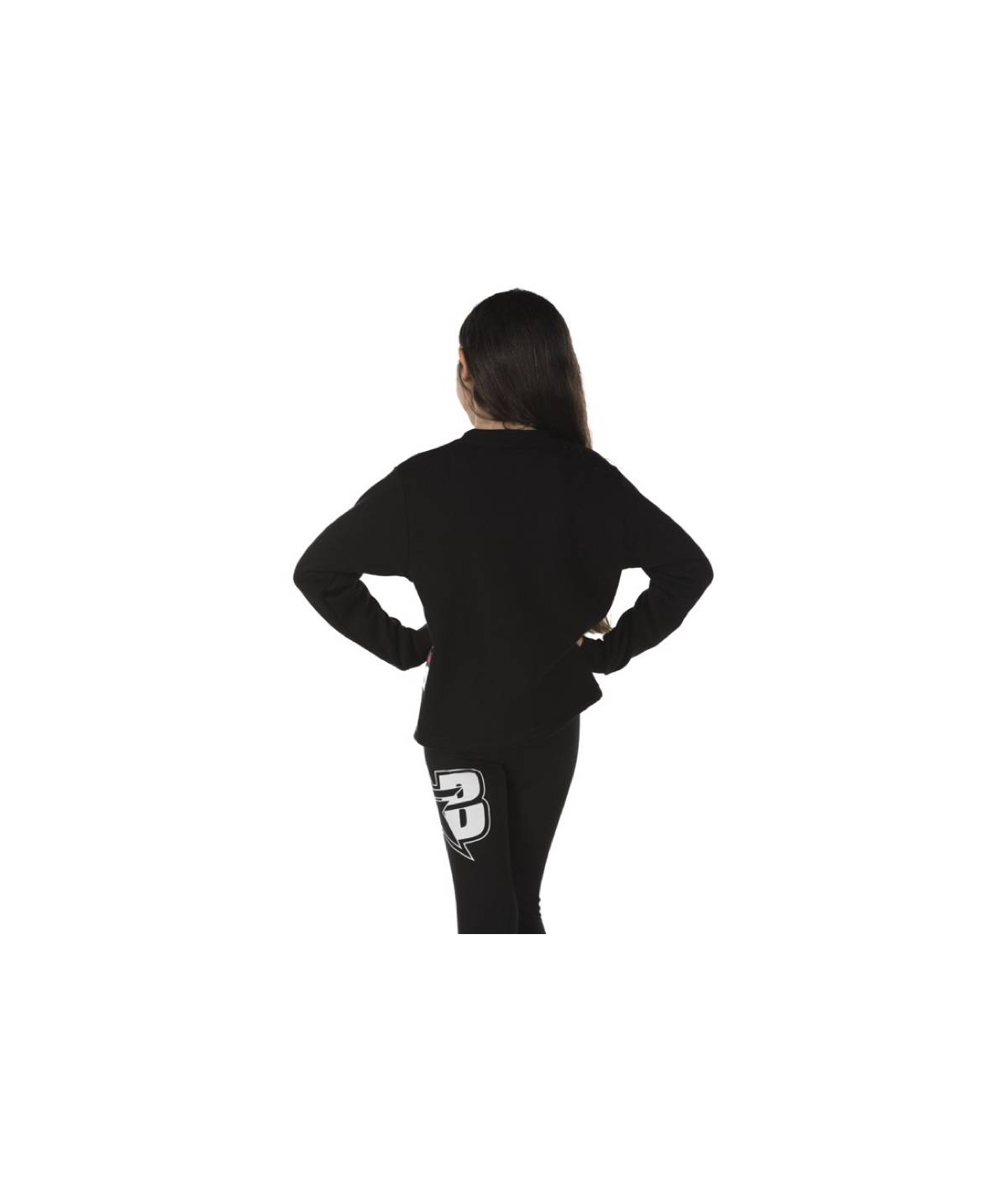 Lab84 FELPA CROP TOP + COULISSE