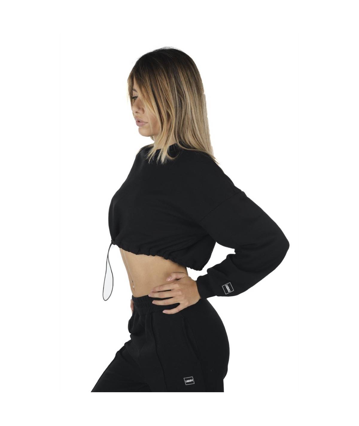 Lab84 FELPA CROP TOP