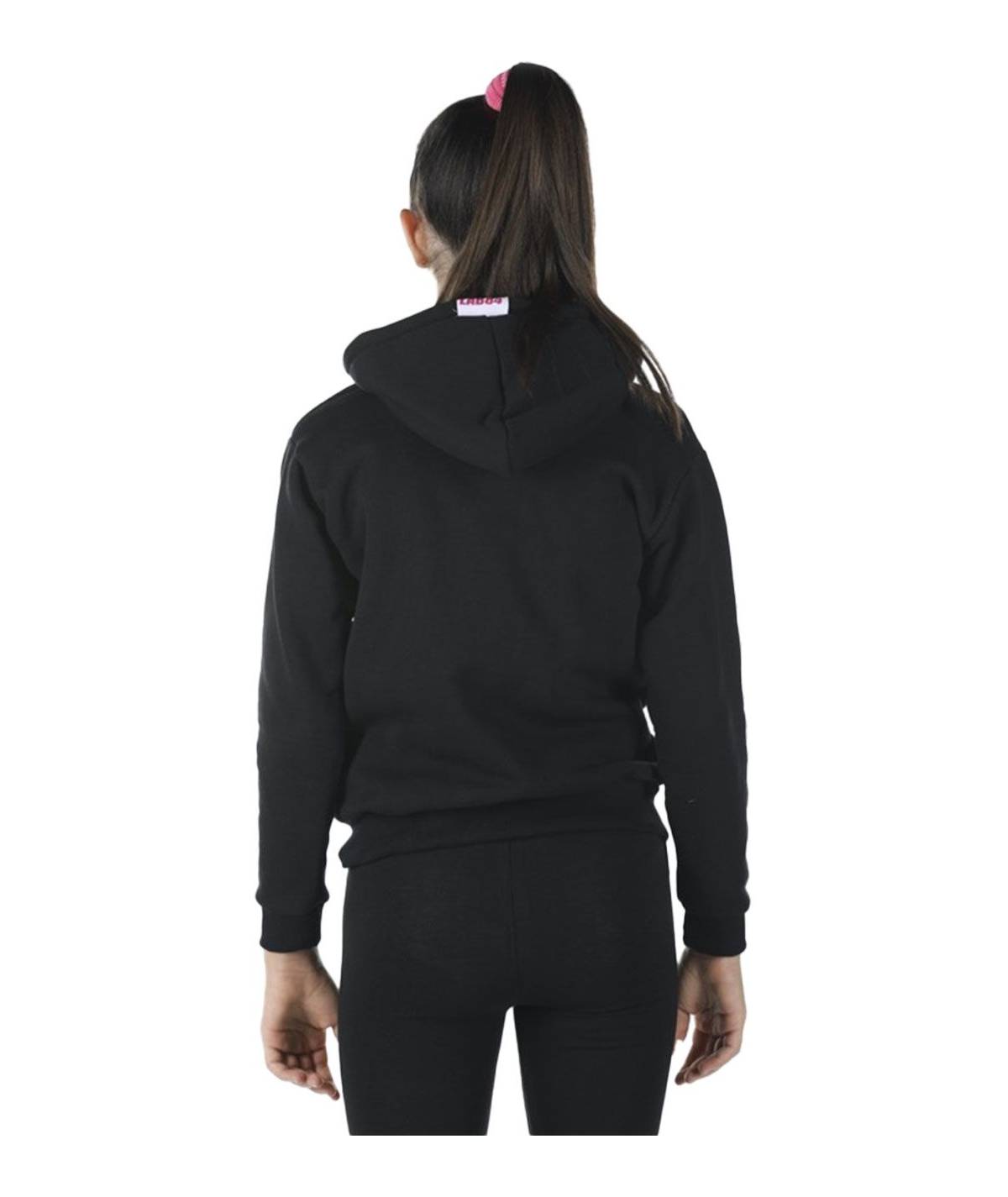 Lab84 FELPA FULL ZIP C/CAPP. + MARSUPIO