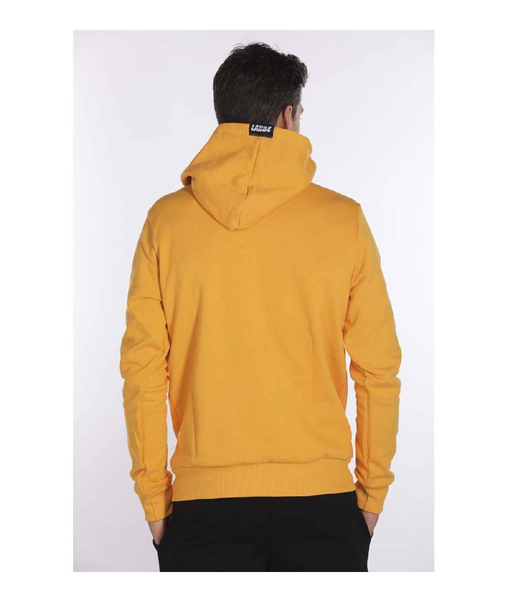 Lab84 FELPA FULL ZIP C/CAPP.+MARSUPIO