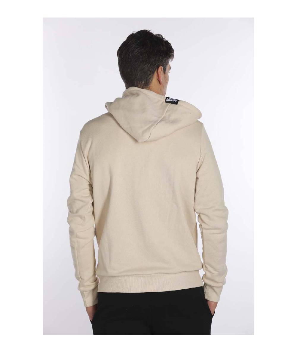 Lab84 FELPA FULL ZIP C/CAPP.+MARSUPIO