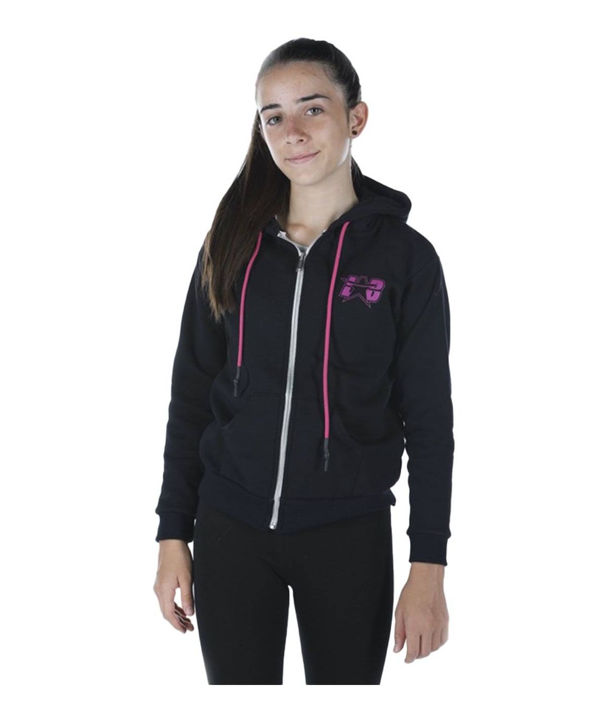 Lab84 FELPA FULL ZIP C/CAPP. + MARSUPIO