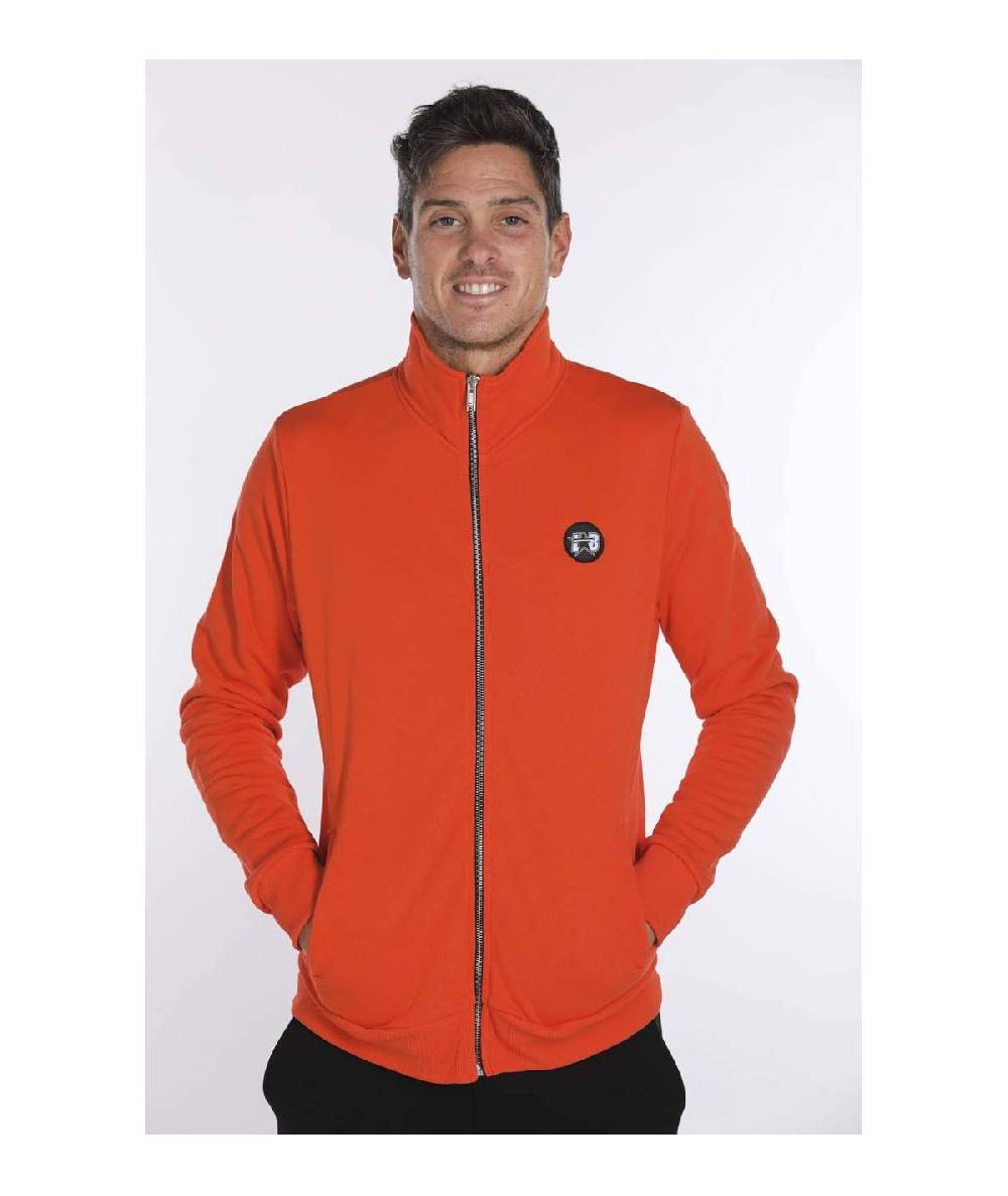 Lab84 FELPA FULL ZIP C/COLLO DRITTO E TASCHE