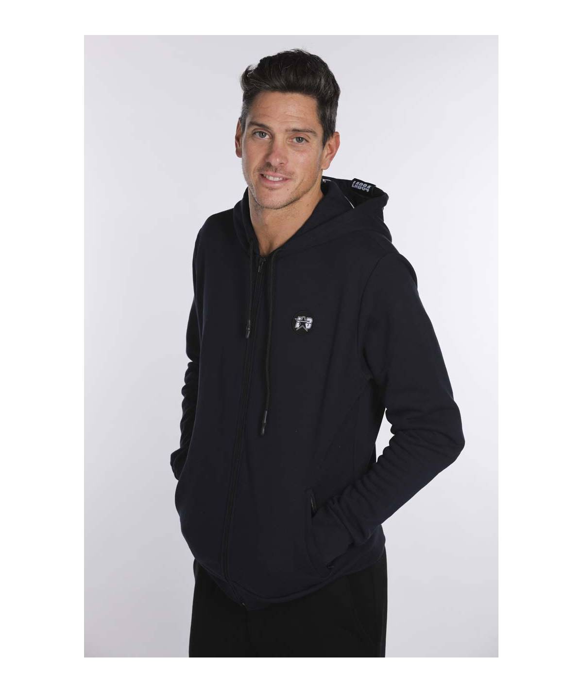 Lab84 FELPA FULL ZIP CAPP.+TASCA FILO+CERN