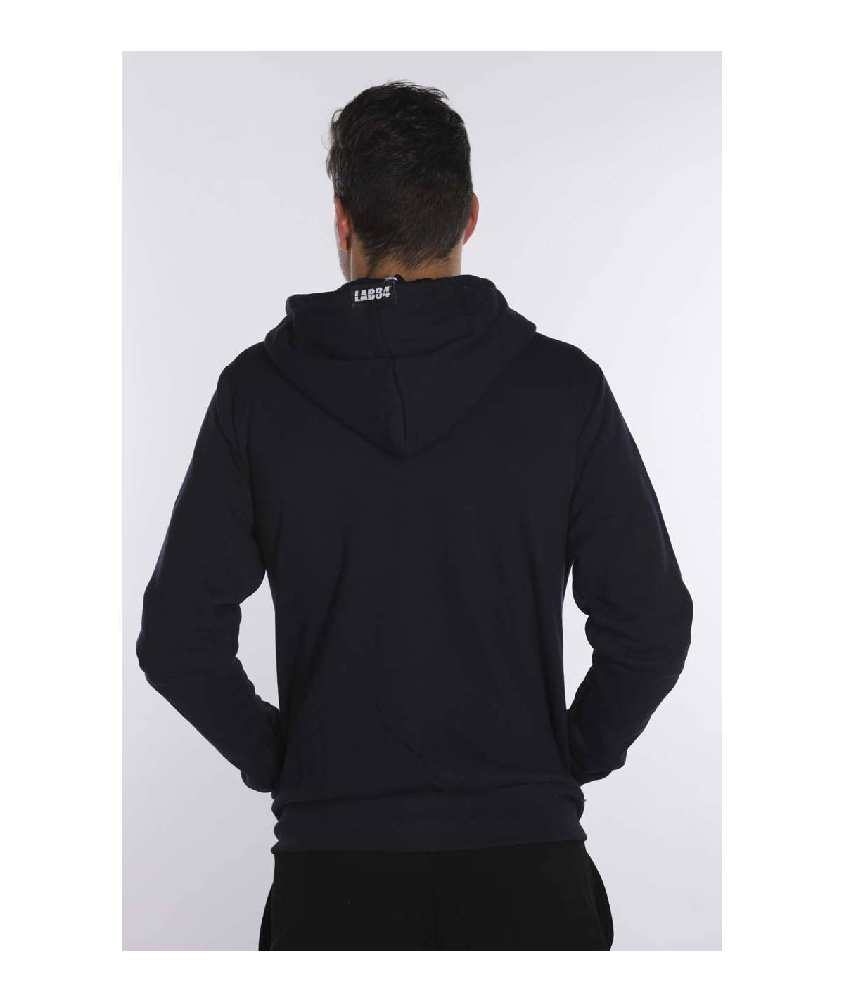 Lab84 FELPA FULL ZIP CAPP.+TASCA FILO+CERN