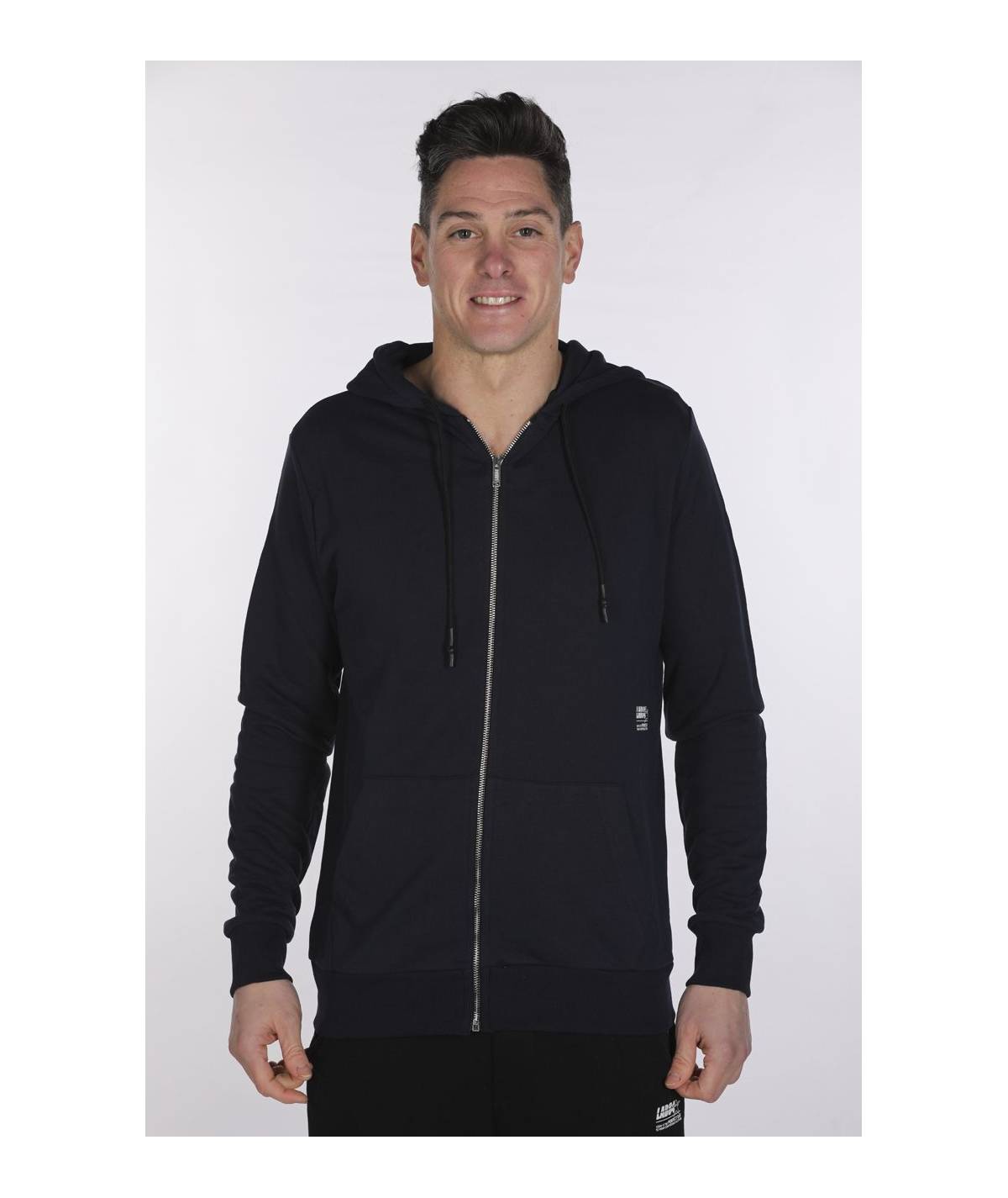 Lab84 FELPA FULL ZIP+CAPPUCCIO