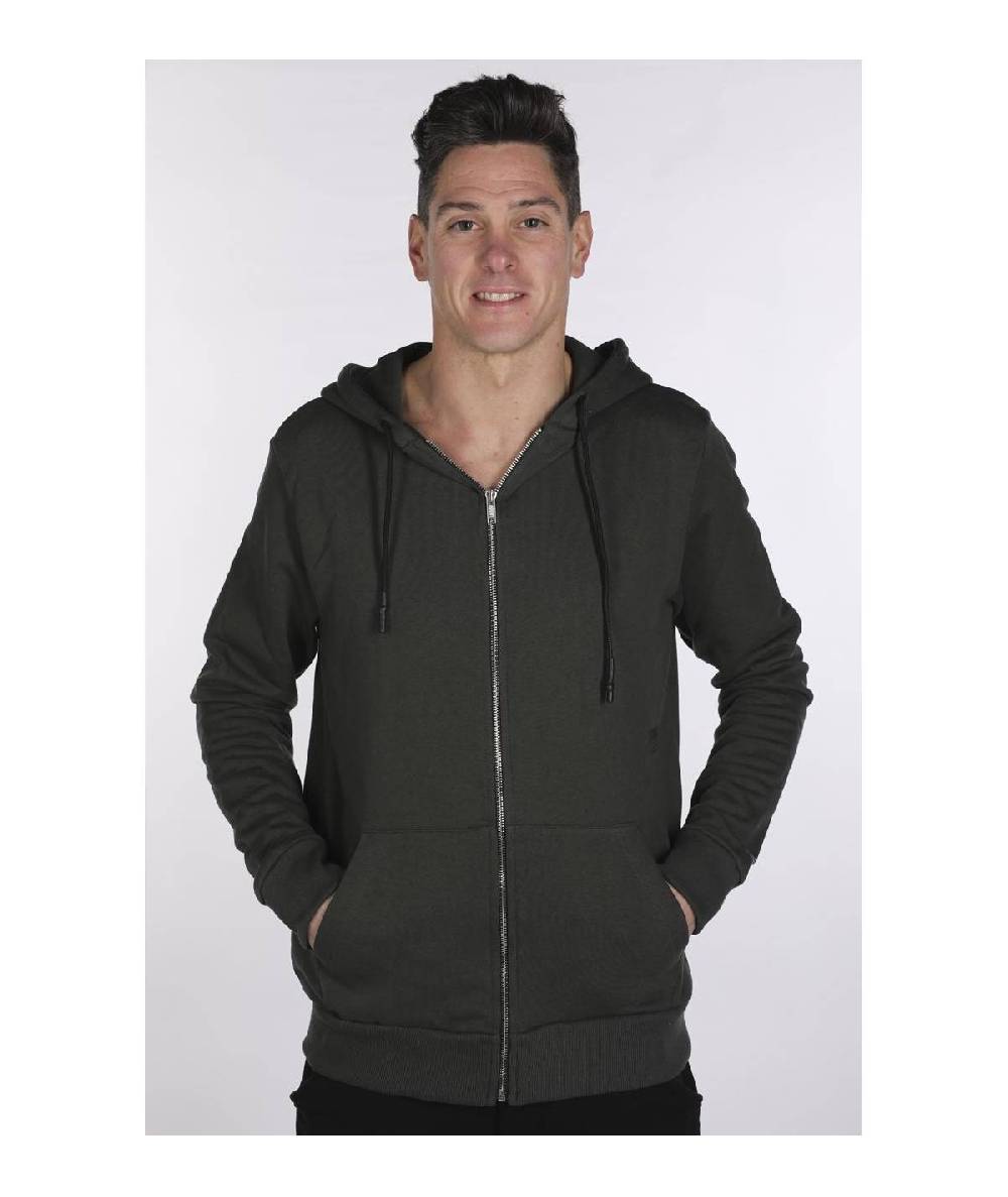 Lab84 FELPA FULL ZIP+CAPPUCCIO