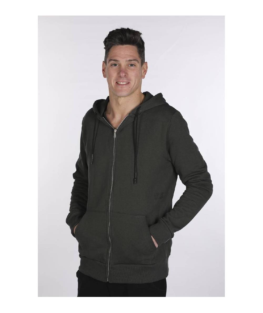 Lab84 FELPA FULL ZIP+CAPPUCCIO