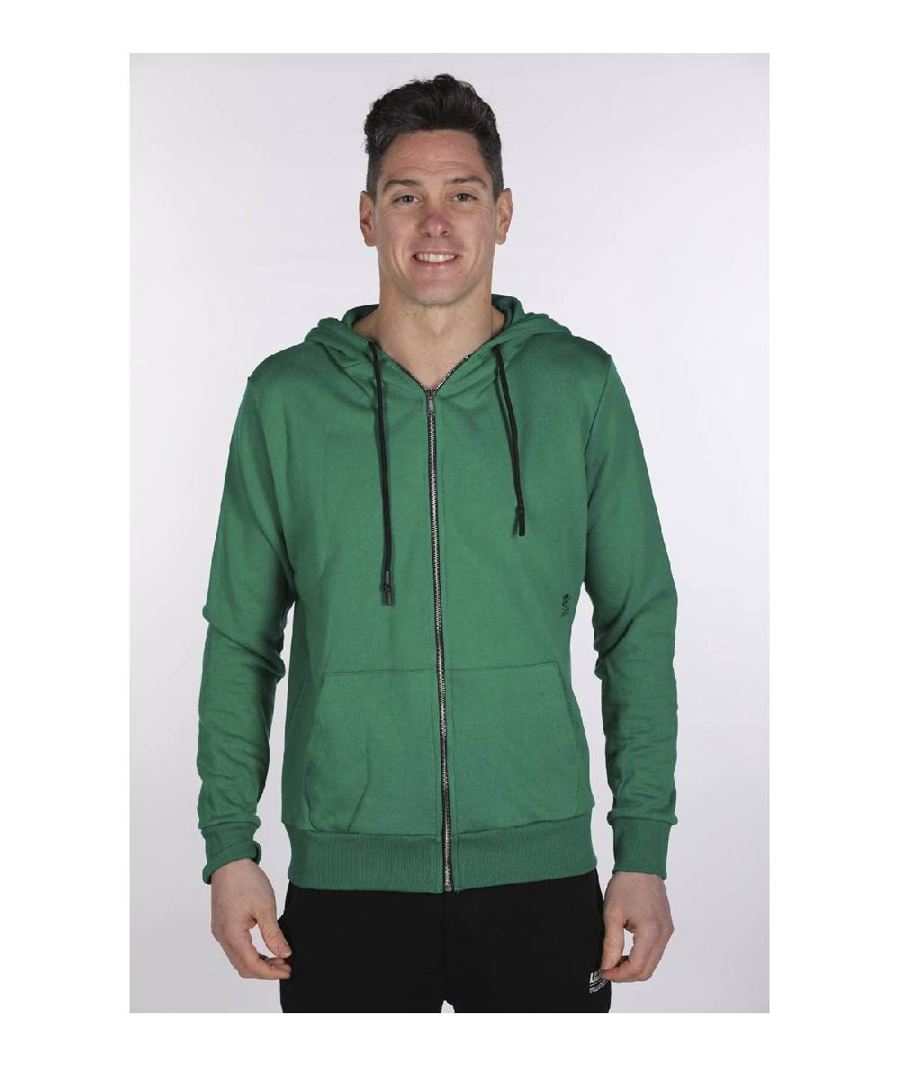 Lab84 FELPA FULL ZIP+CAPPUCCIO