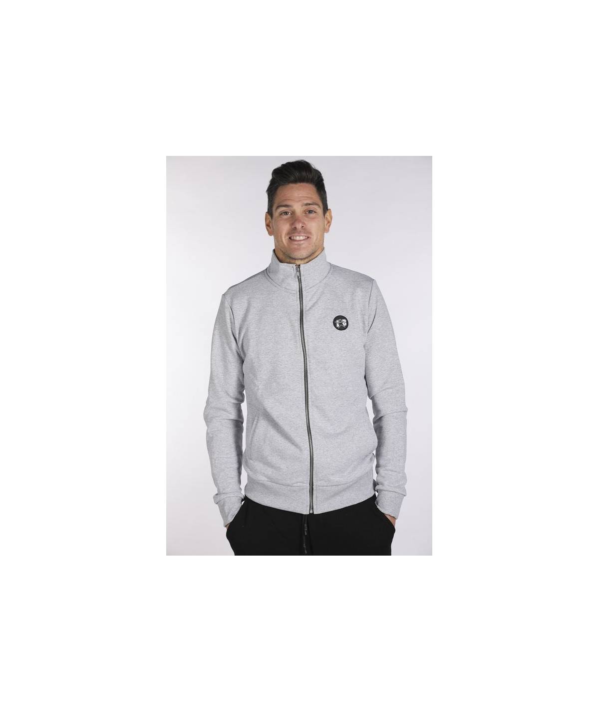 Lab84 FELPA FULL ZIP COLLO DRITTO