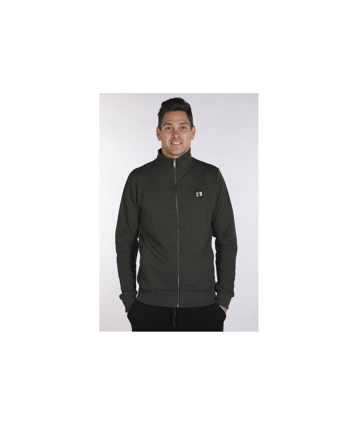 Lab84 FELPA FULL ZIP COLLO DRITTO