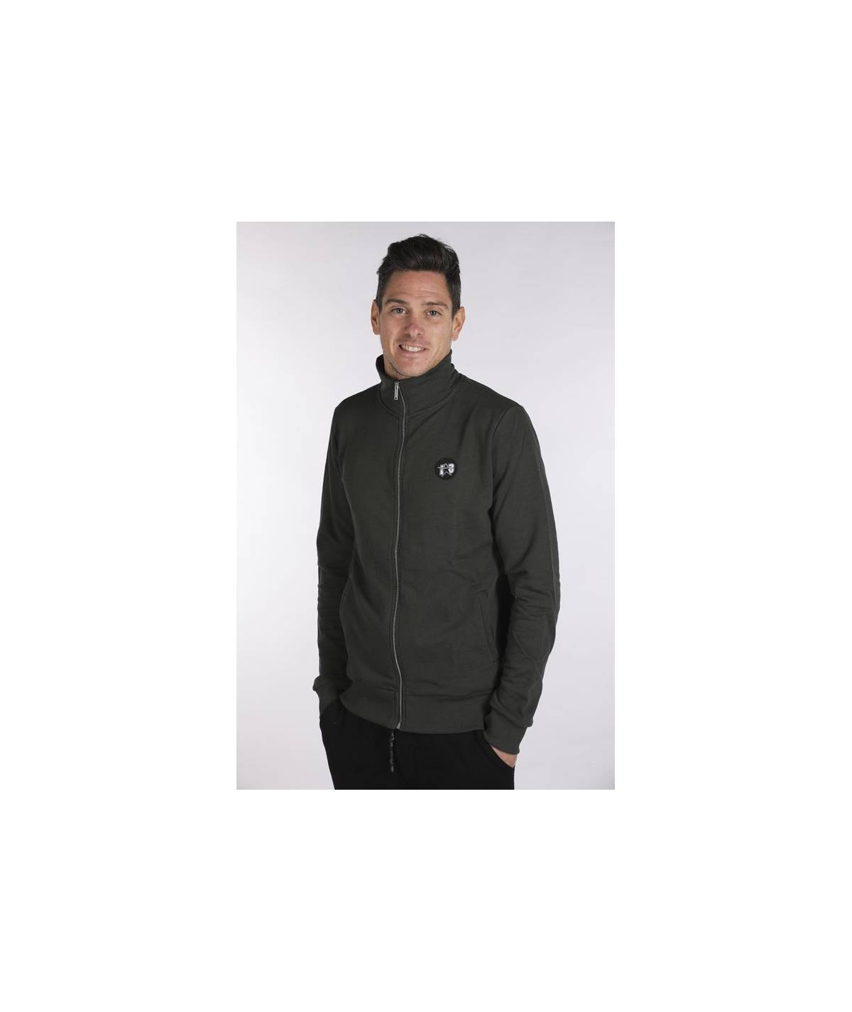 Lab84 FELPA FULL ZIP COLLO DRITTO