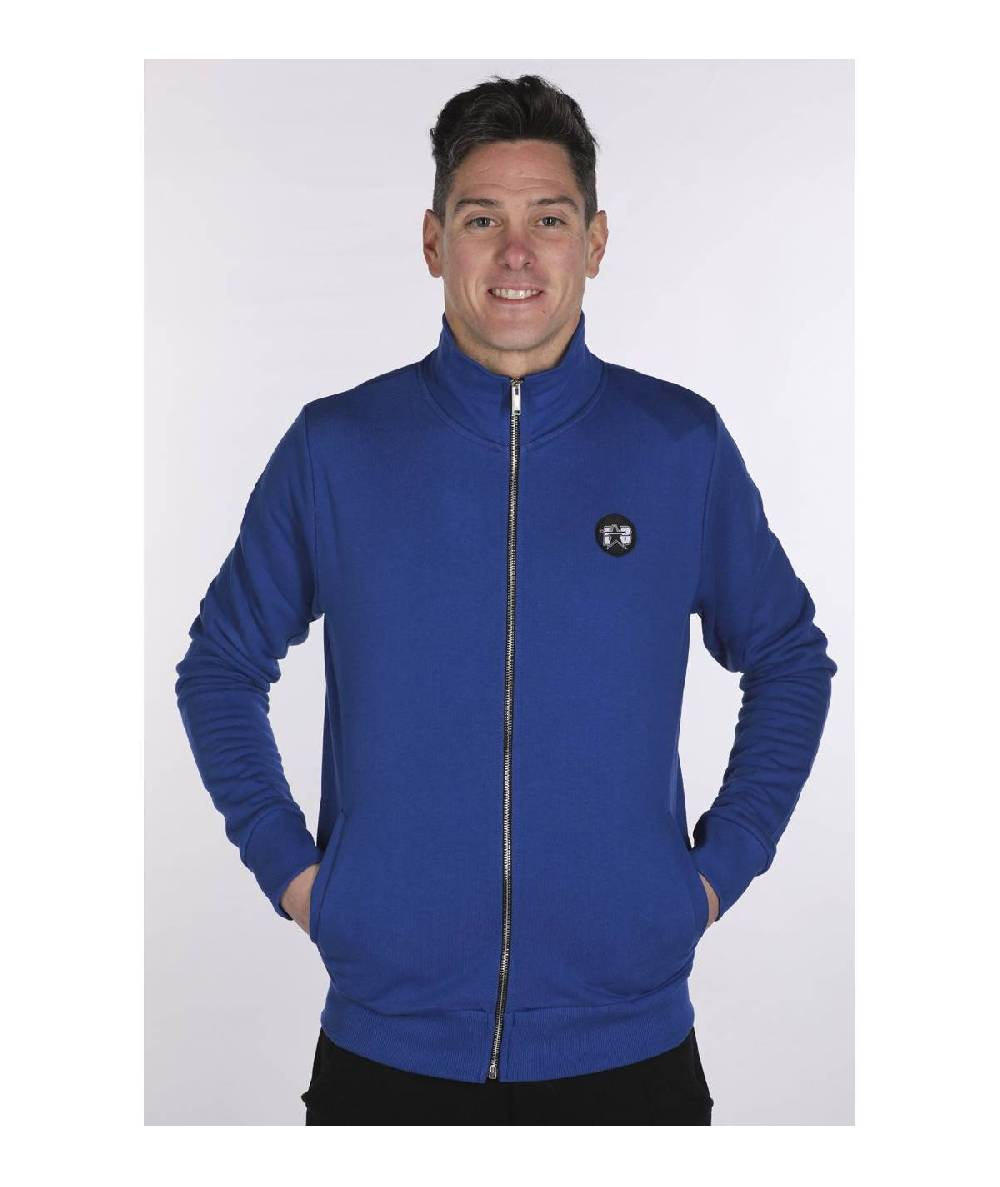 Lab84 FELPA FULL ZIP COLLO DRITTO