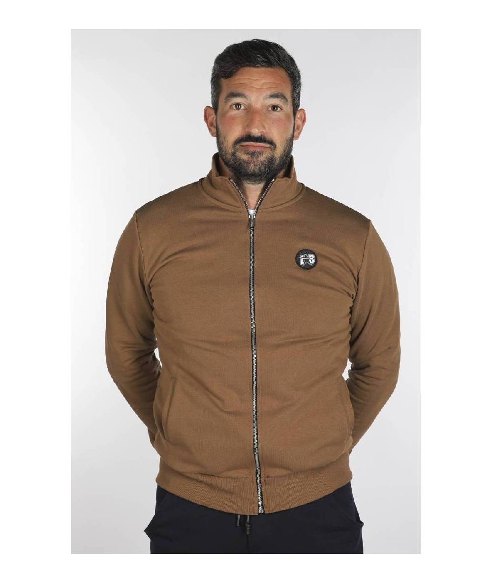 Lab84 FELPA FULL ZIP COLLO DRITTO