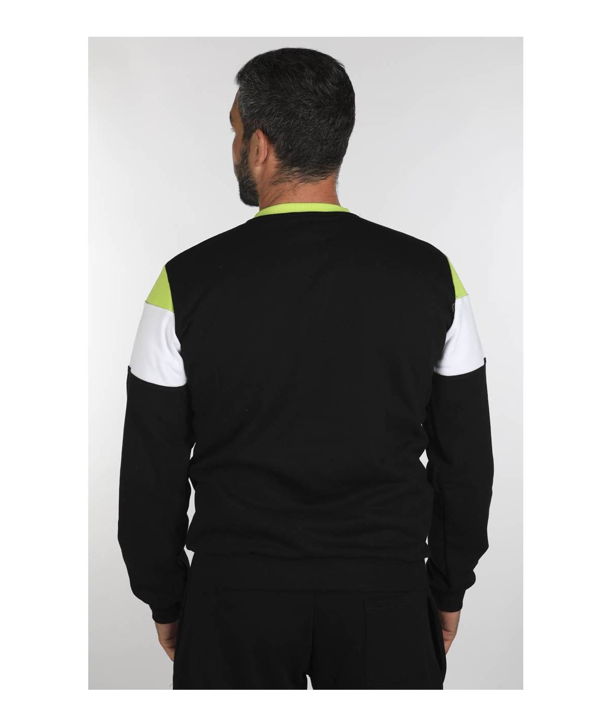 Lab84 FELPA GIROCOLLO 3 COLORI