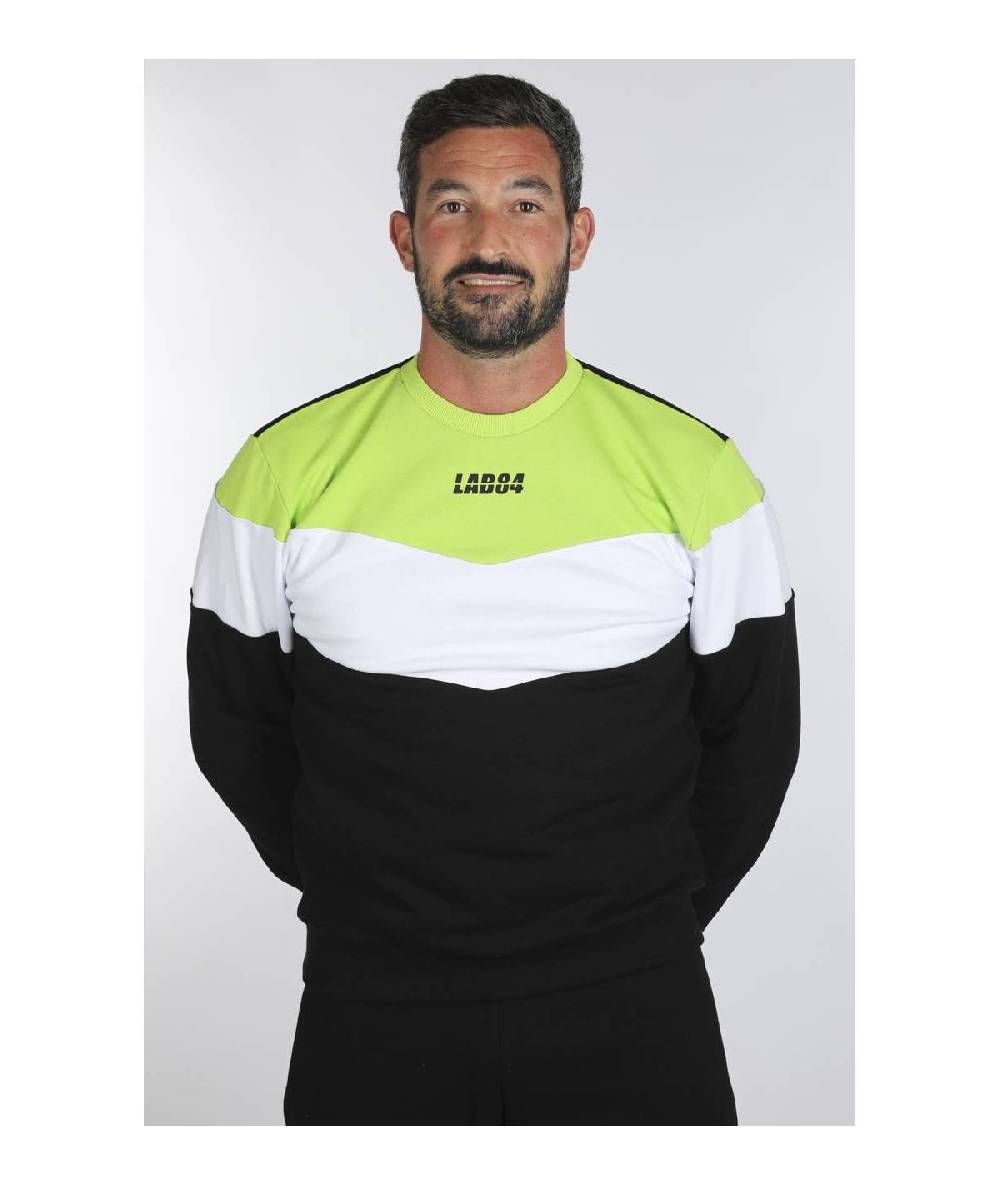 Lab84 FELPA GIROCOLLO 3 COLORI