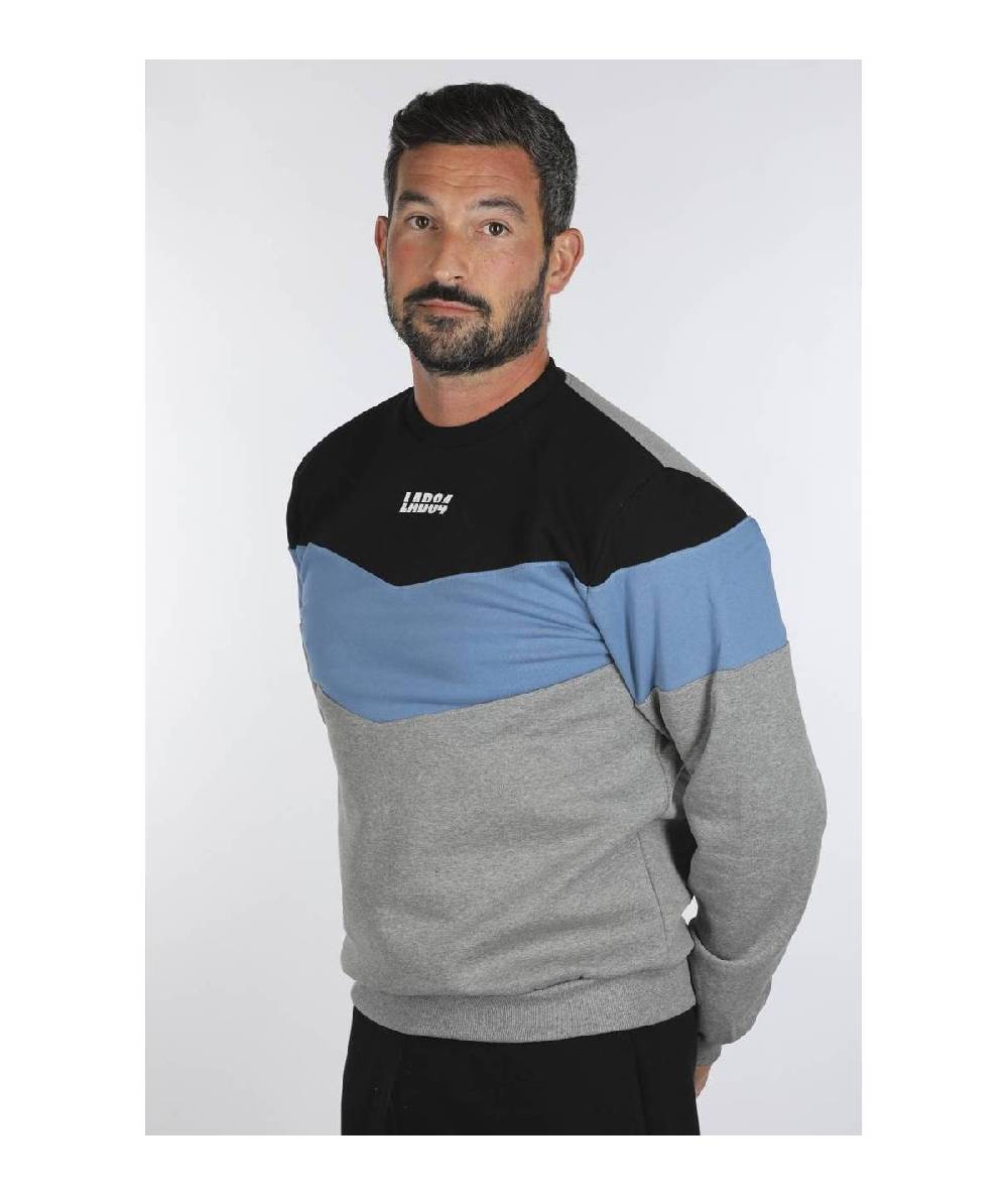 Lab84 FELPA GIROCOLLO 3 COLORI