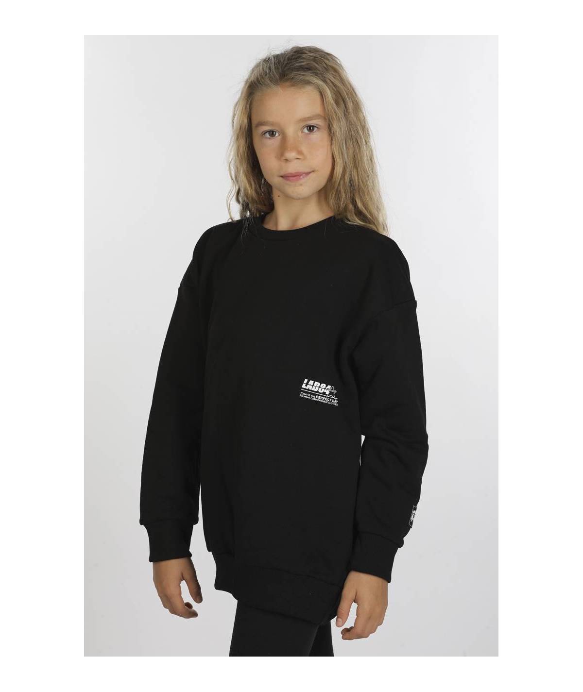 Lab84 FELPA GIROCOLLO OVER