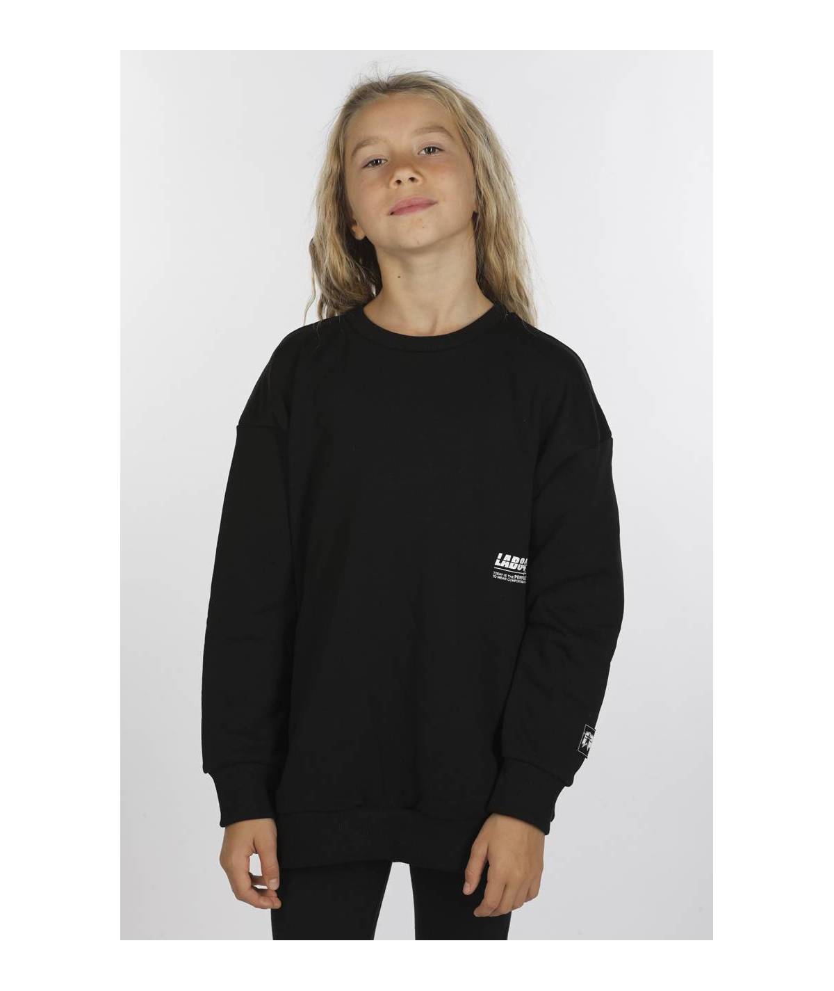 Lab84 FELPA GIROCOLLO OVER