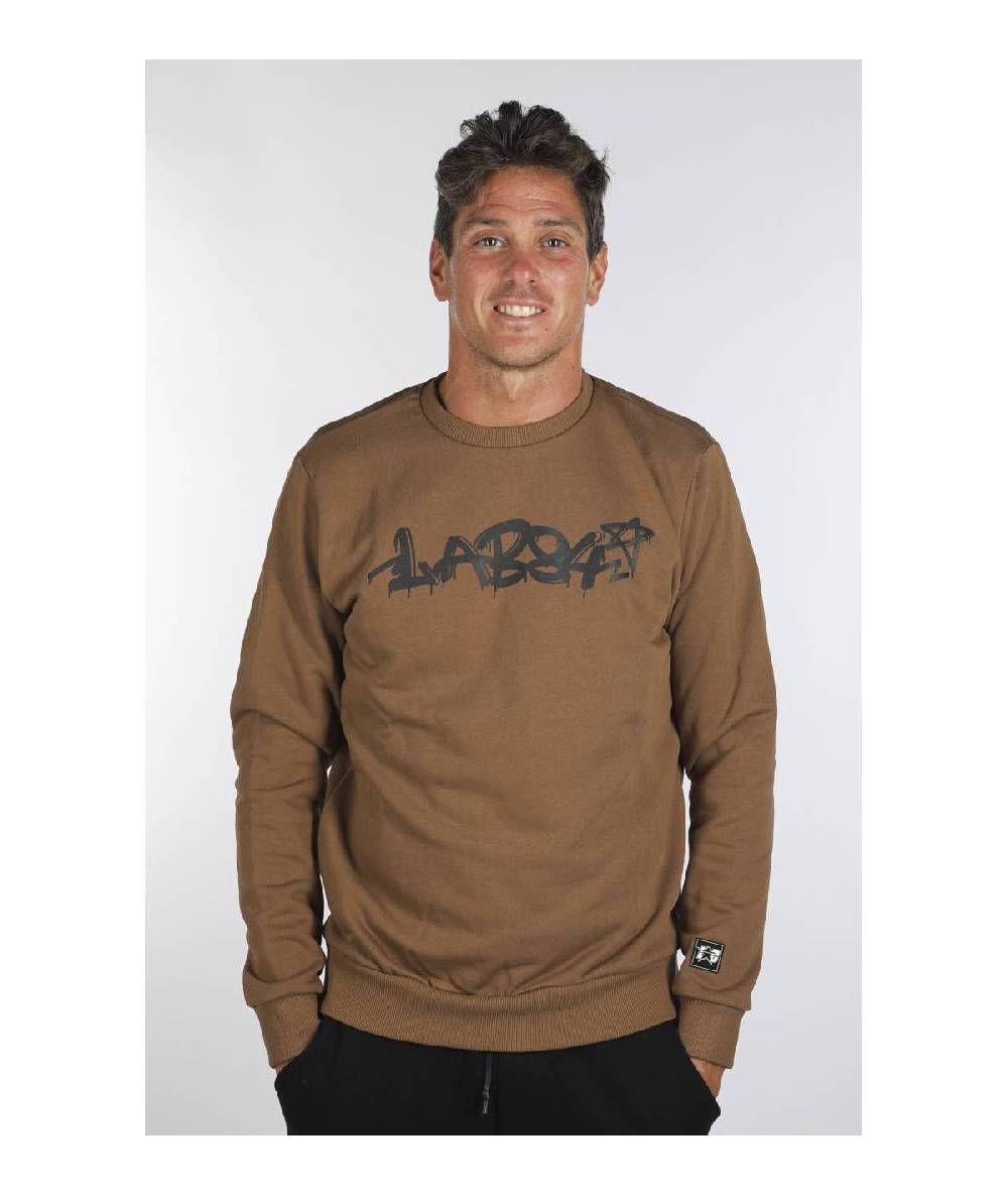 Lab84 FELPA GIROCOLLO PAINT