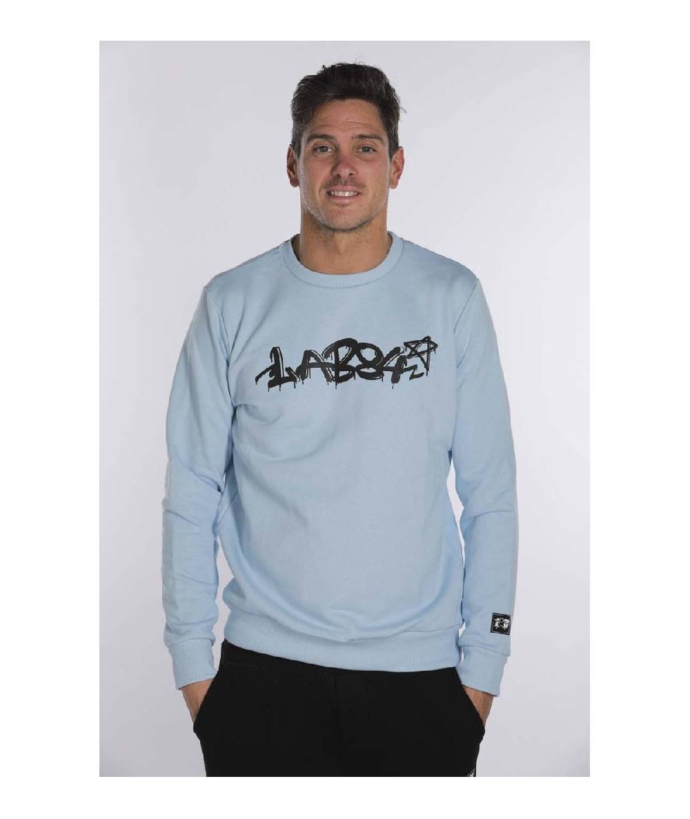 Lab84 FELPA GIROCOLLO PAINT